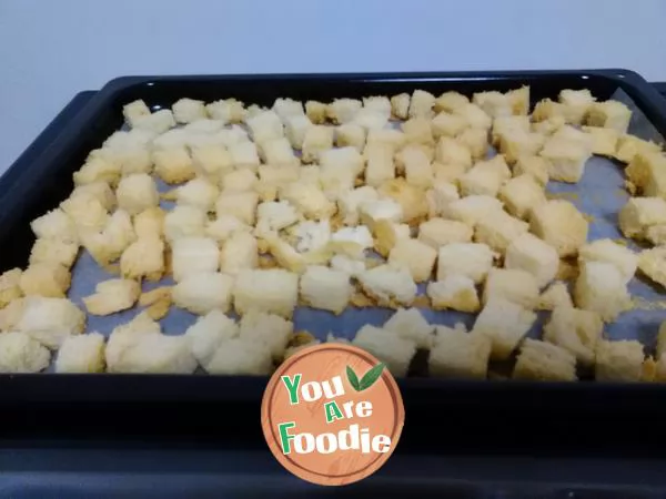 Homemade bread bran