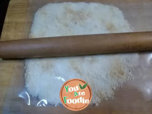Homemade bread bran