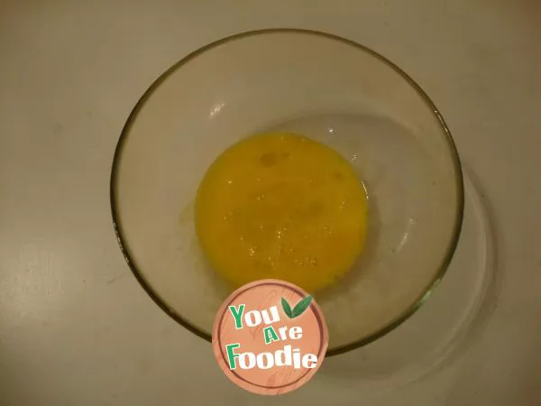 Milk flavored egg cake