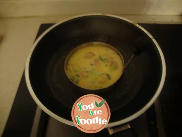 Milk flavored egg cake
