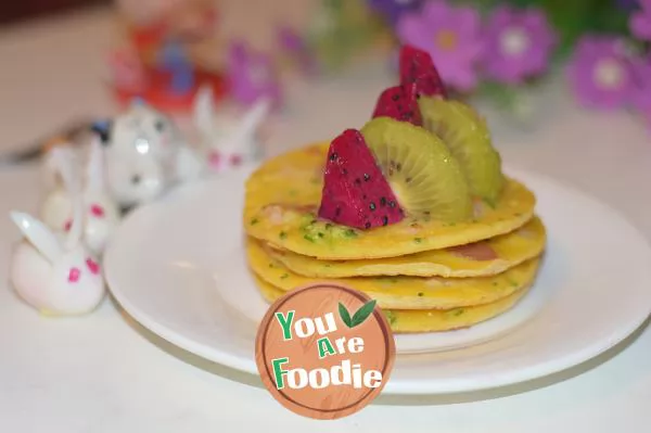 Milk flavored egg cake