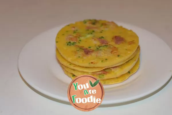 Milk flavored egg cake