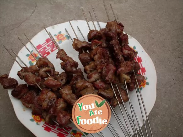 mutton-shashlik