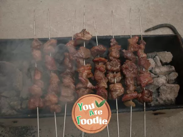 mutton shashlik