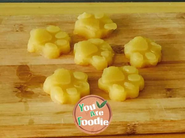 Natural orange juice fudge