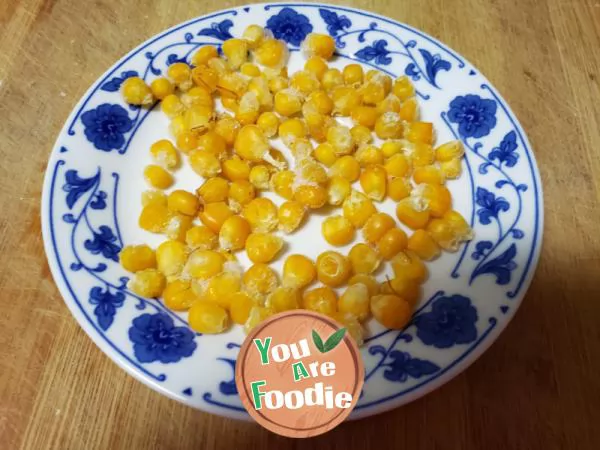 Sweet potato corn porridge (Golden porridge)