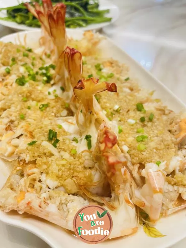 Garlic Steamed Shrimp