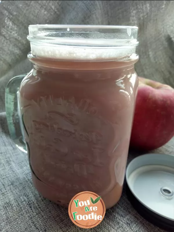 Apple milk beet juice