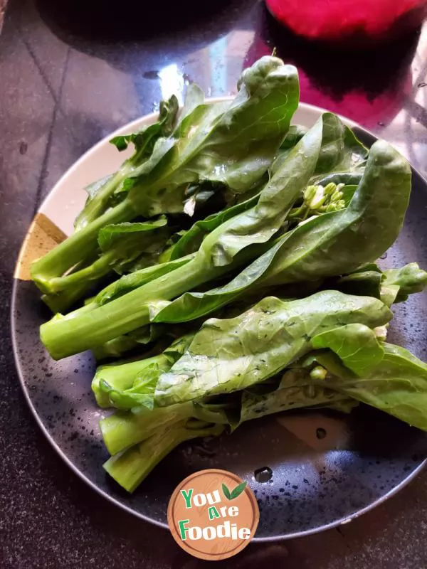 Boiled Chinese Broccoli