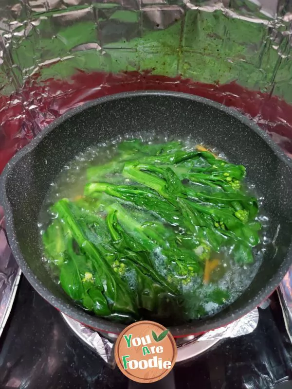 Boiled Chinese Broccoli