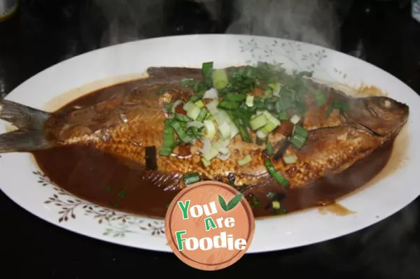 Braised-bream