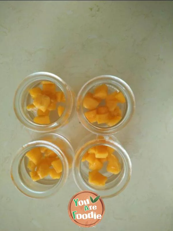 Crystal fruit jelly