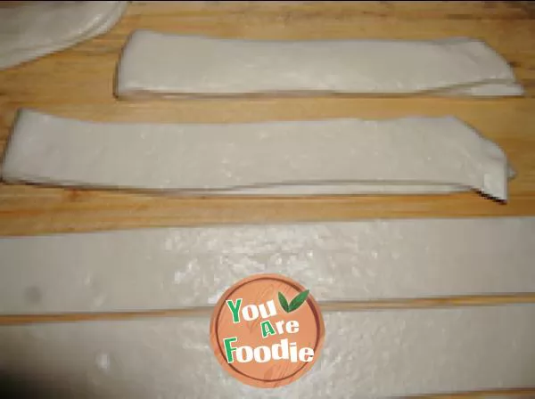 Homemade healthy fried dough sticks