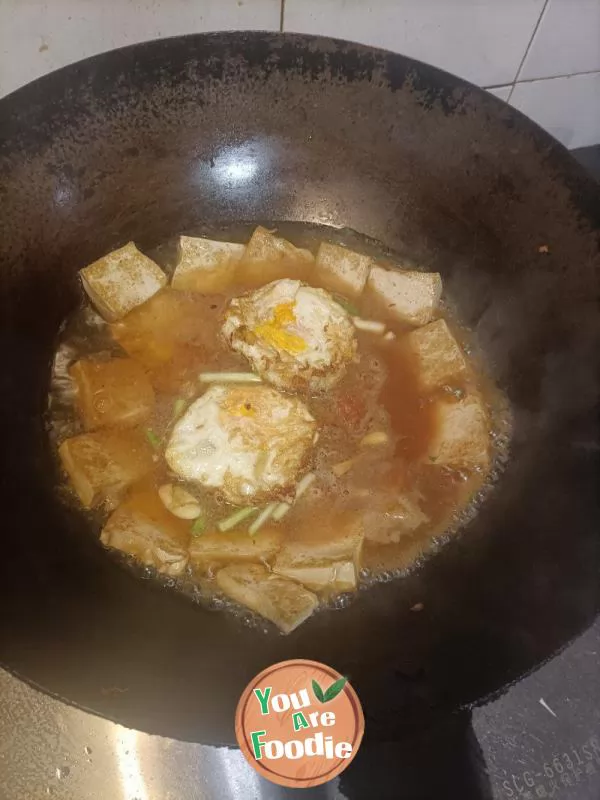 Fried Egg with Tofu