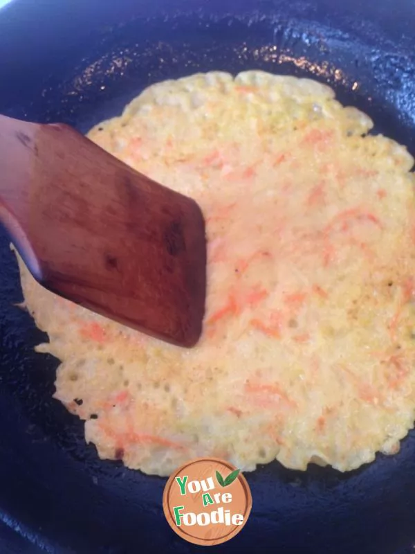 Potato and carrot cake