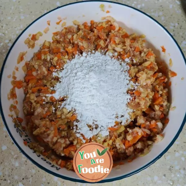 Fried Lotus Root Meat Cake