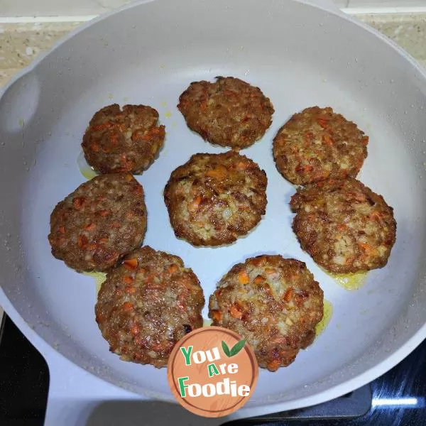 Fried Lotus Root Meat Cake