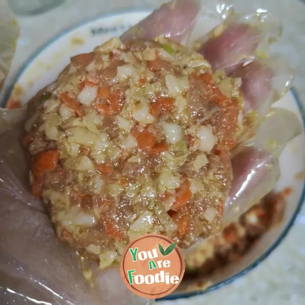 Fried Lotus Root Meat Cake