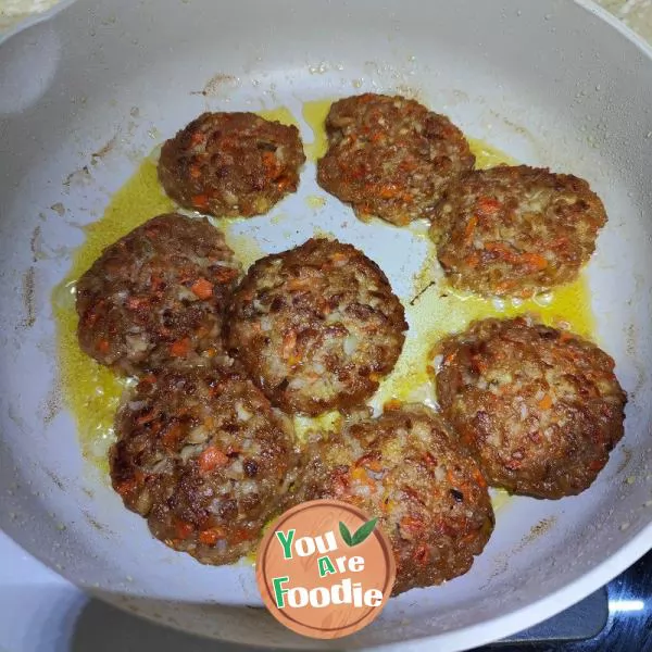 Fried Lotus Root Meat Cake