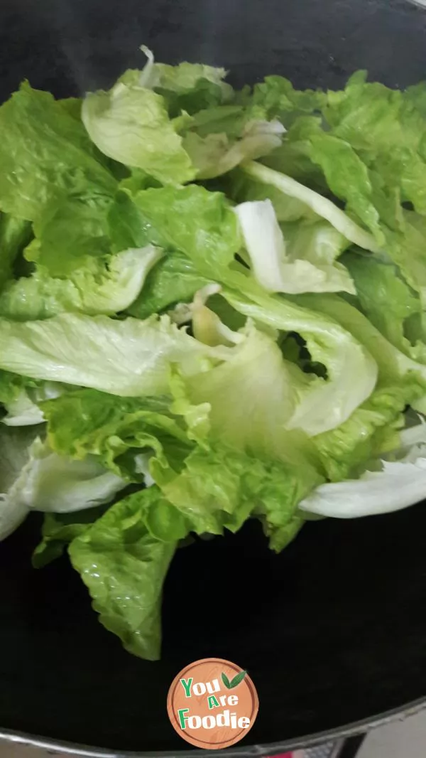 Sauteed Lettuce