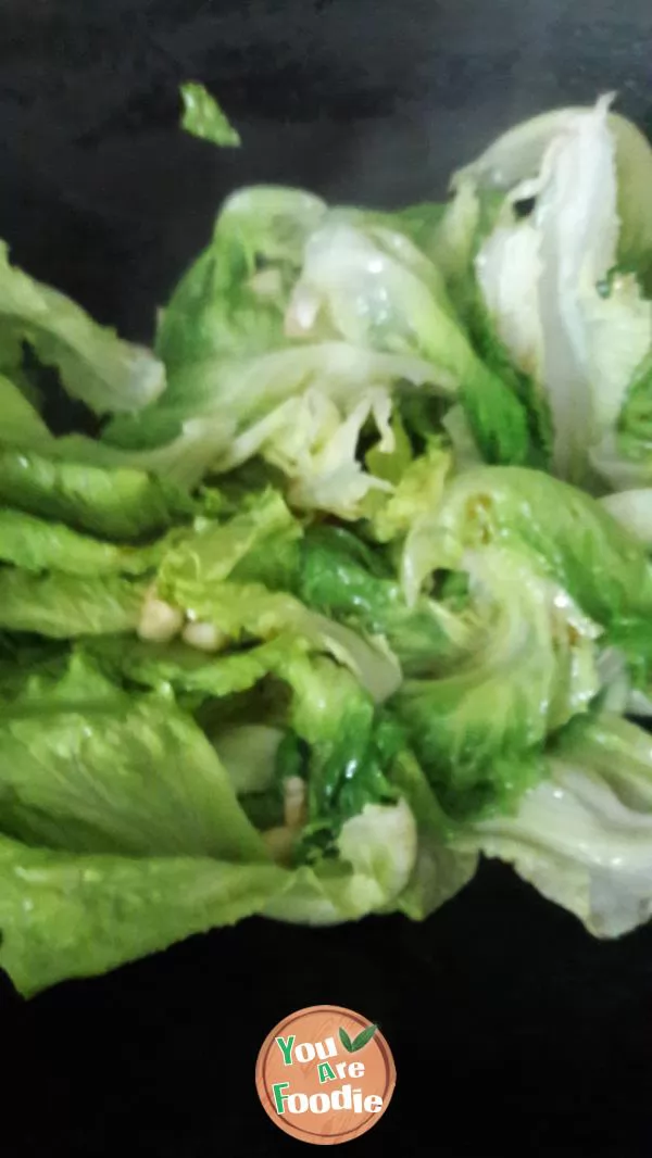 Sauteed Lettuce