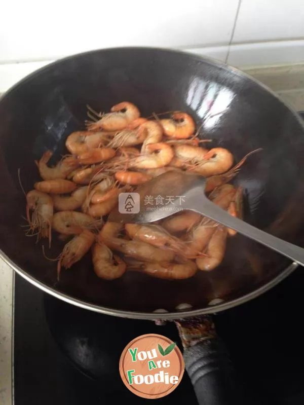 Fried Shrimps in Hot and Spicy Sauce