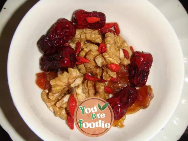 Longan jujube porridge