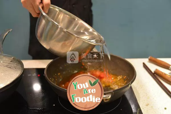 Boiled fish in low oil