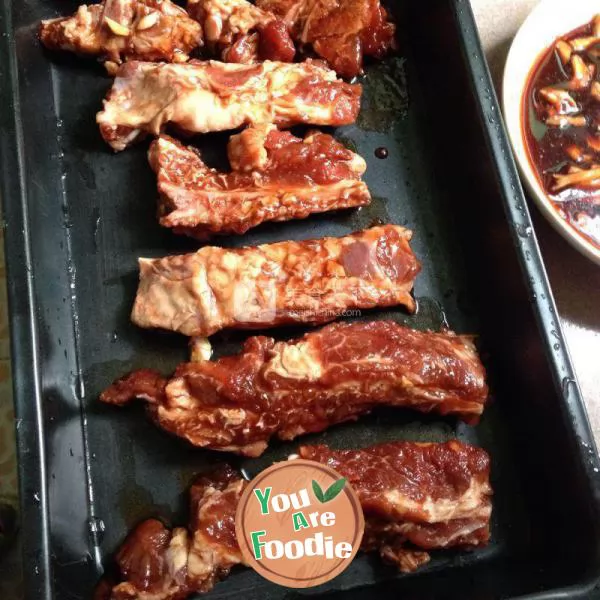 Grilled spareribs