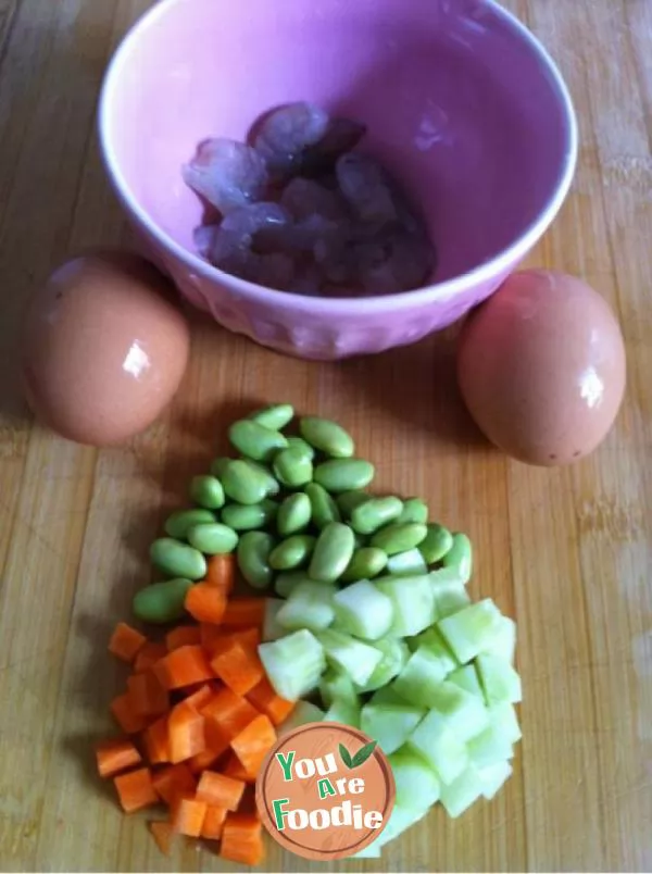 Stir-Fried Rice with Shrimp