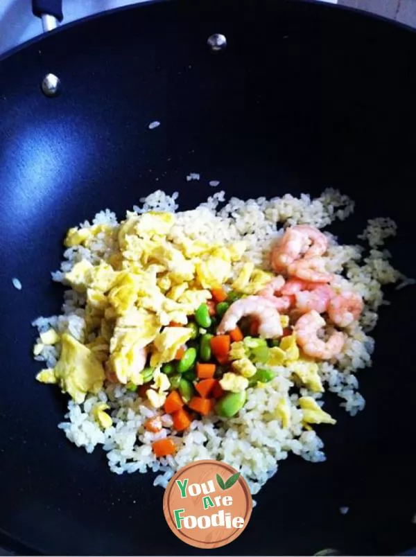 Stir-Fried Rice with Shrimp