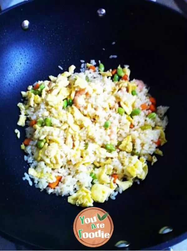 Stir-Fried Rice with Shrimp