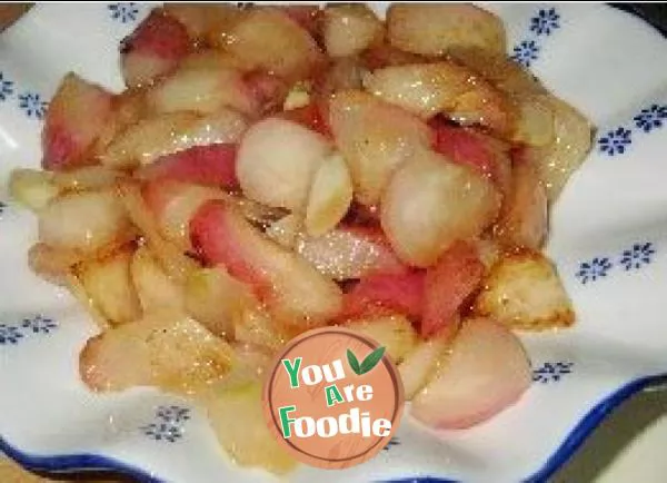 Boiled radish