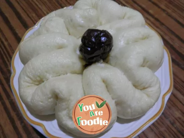 [Kaifeng] Spring Festival steamed bread - eight petaled Jujube Flower