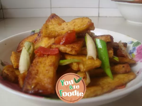 New collocation ----- Braised Tofu with tomato