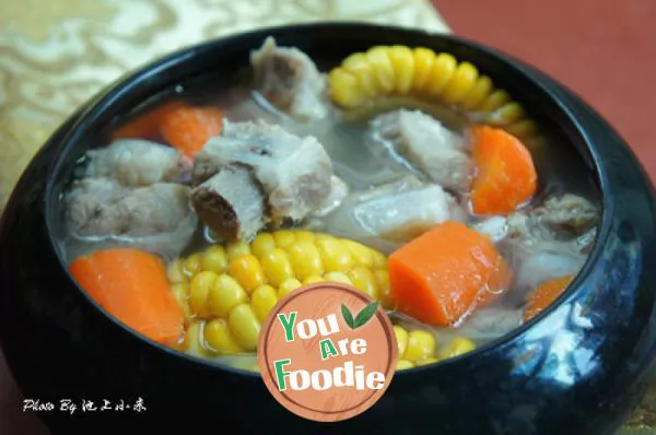 【-carrot-and-corn-ribs-soup-】