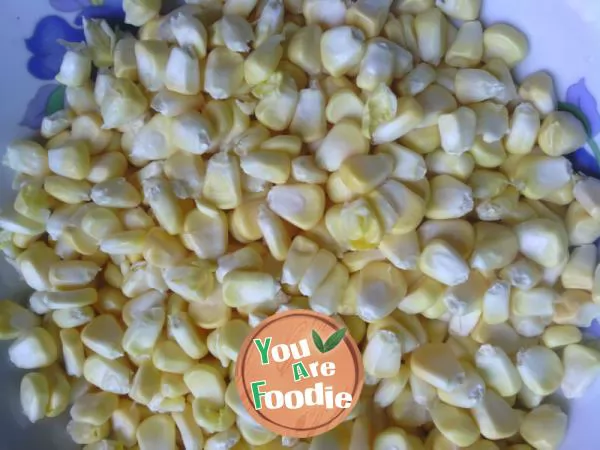 A dish loved by the family - corn with pepper