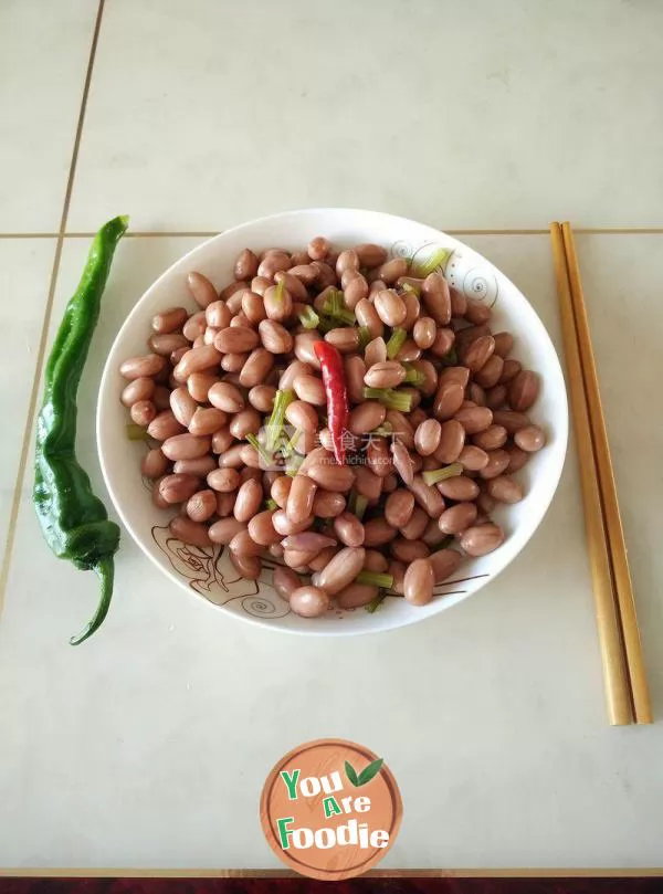 Boiled peanuts