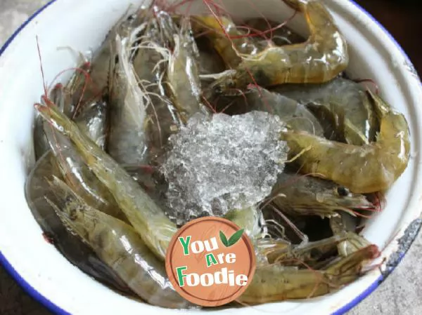 Boiled Prawns