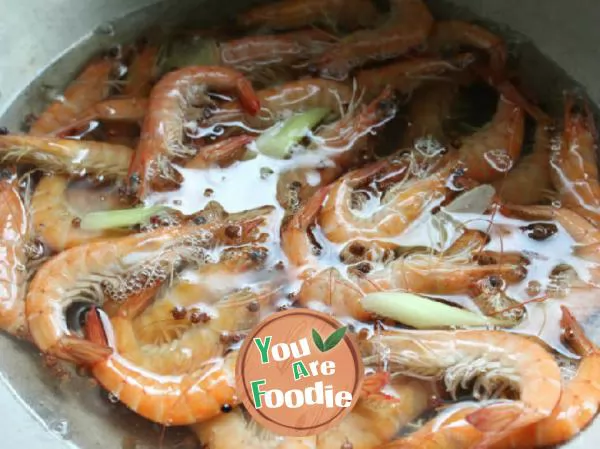 Boiled Prawns