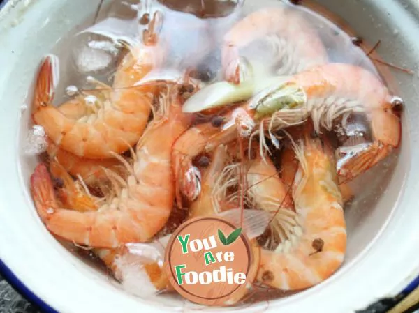 Boiled Prawns