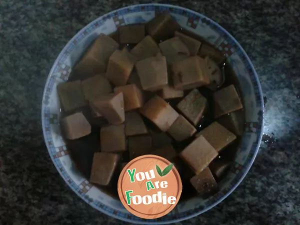 Boiled taro