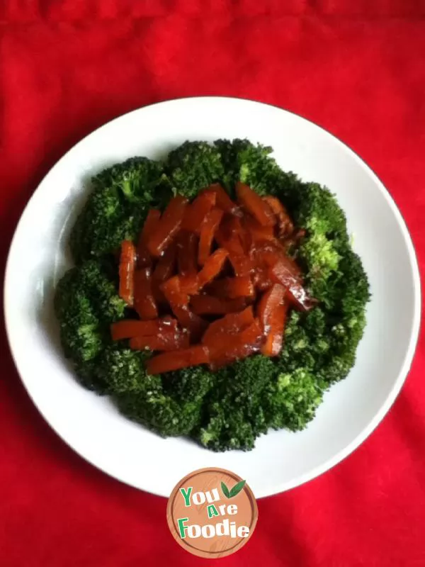 Stewed pork with soy sauce