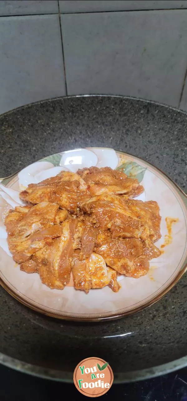 steamed pork with rice flour