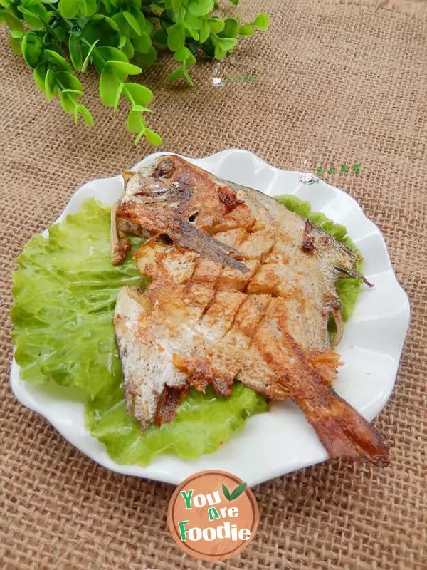 Pan-Fried-Pomfret