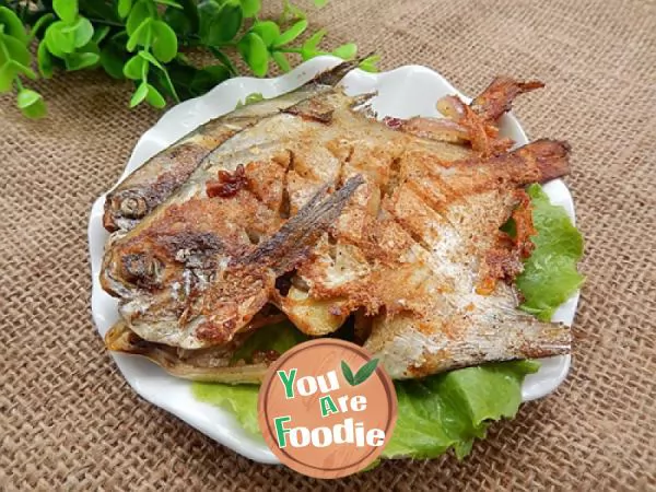 Pan Fried Pomfret