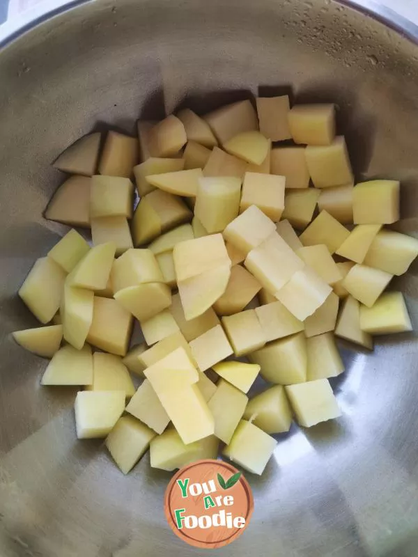 Braised Tofu with Potatoes