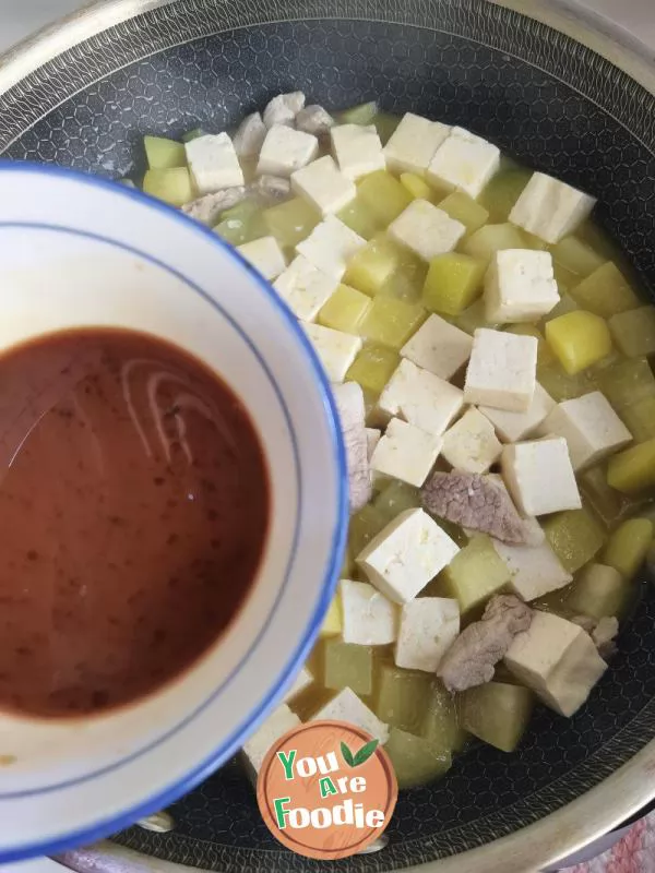 Braised Tofu with Potatoes