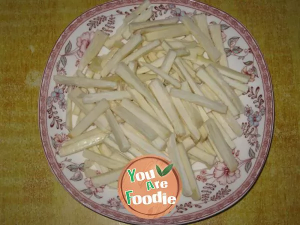 Shredded bamboo shoots