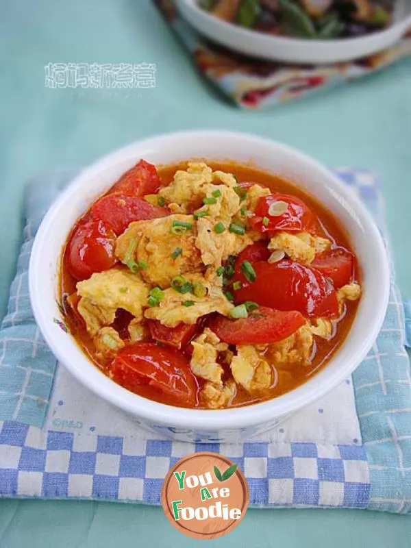 Scrambled Eggs with Tomato